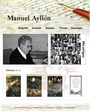 Home of Manuel Ayllon website